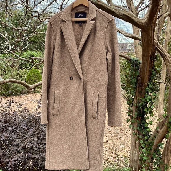 J Crew Daphne Italian Boiled Wool Coat - Picture 3 of 11